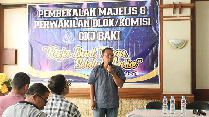 gallery warta, Pembekalan Majelis, Ketua Badan Pelayan Gerejawi (BPG) dan Ketua Blok GKJ Baki, gereja kristen jawa, gkj, gkj baki, gereja kristen jawa baki, baki, sukoharjo, gkj klasis sukoharjo, klasis sukoharjo, klasis, sinode gkj, sinode 